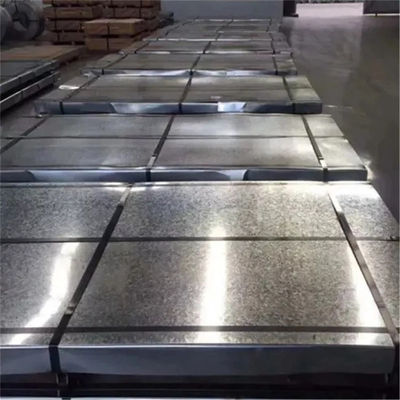 40-600 GM/M2 Zinc Coating Hot Dipped Gi Gl Metal Sheet for Roofing Customized Request