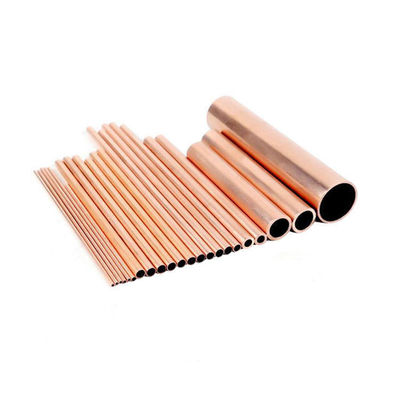 Cold Drawn Seamless 6" Sch40 CuNi 90/10 C23000 C70600 C71500 Customized Copper Tube